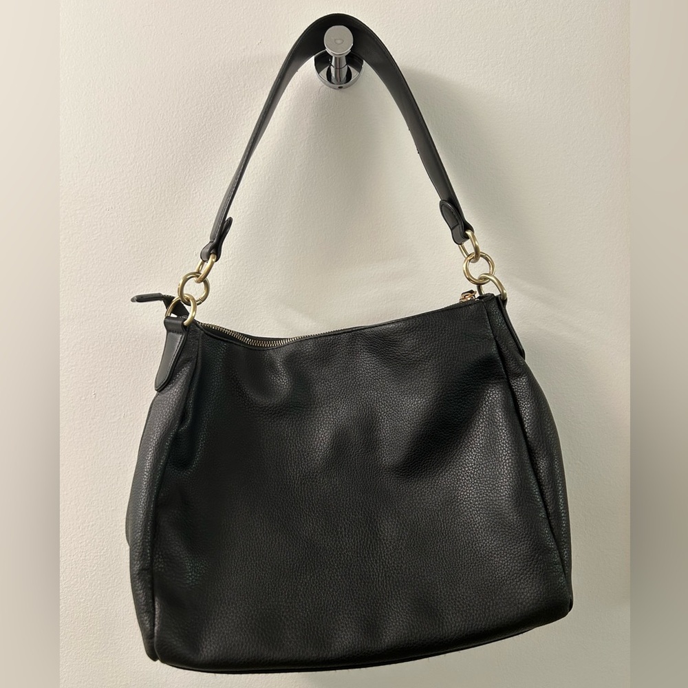 Black Leather Purse